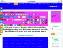 Tablet Screenshot of marryadevotee.com